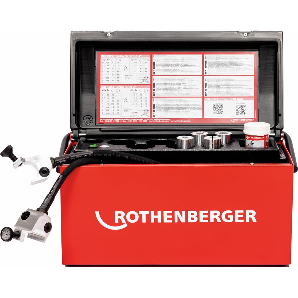 ROTHENBERGER ROFROST II R290 2" + 8 Einsätze, 230V | 1500004196 | Einfriergerät Rofrost 2