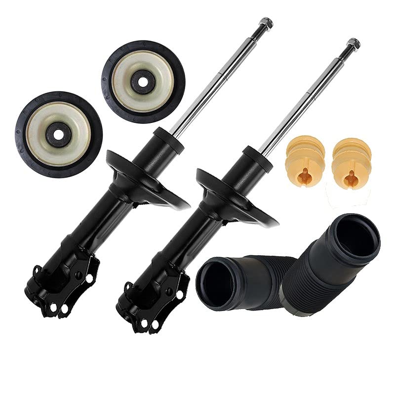 2 Stossdämpfer Gasdruck inkl. Domlager und Staubschutz-Set Vorderachse vorne links rechts
