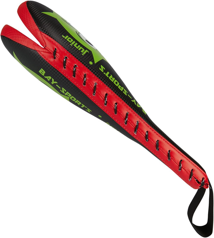 BAY Doppel-Mitt Green Alien Motivation für Kinder, PU-Leder Schlagpolster mit Klatsch-Geräusch, Hand