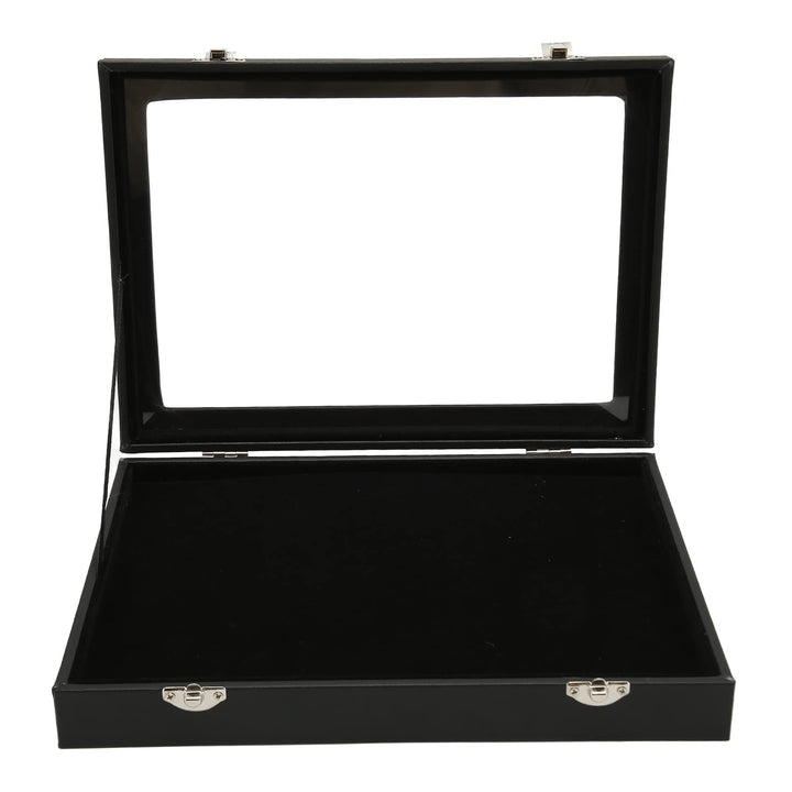 Fockety Pin-Vitrine, Schwamm Futter Staub Dicht Schatten Kasten Rahmen mit Klarem Fenster, Pin-Kolle