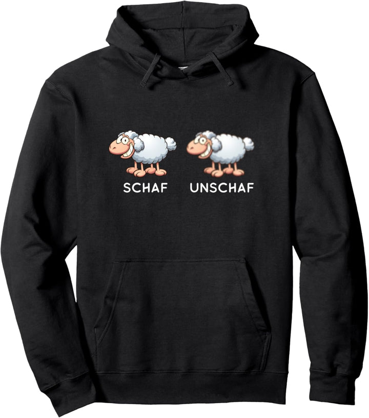 Schaf Unschaf Lustiges Augenarzt Optiker Pullover Hoodie
