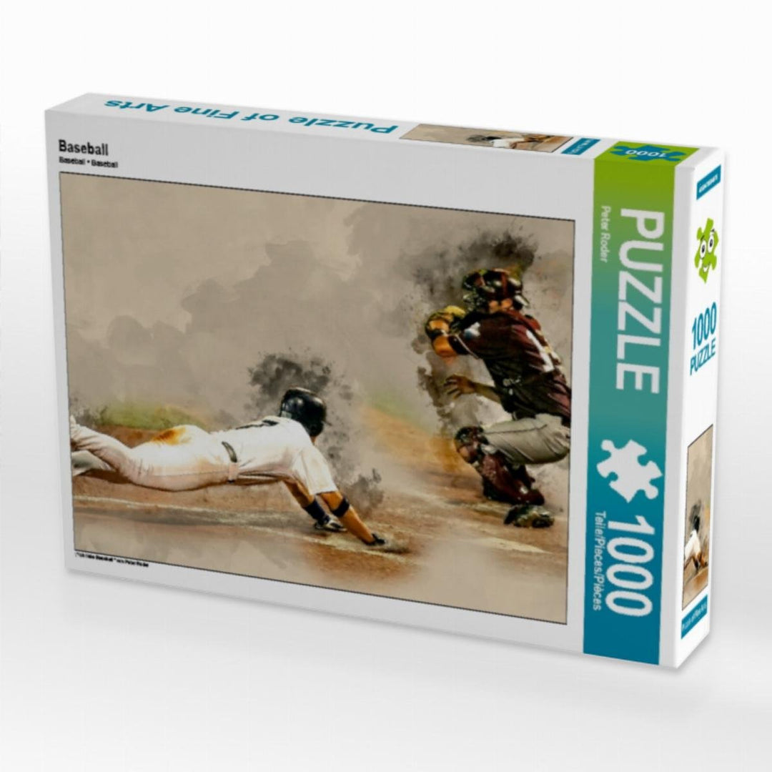 CALVENDO Puzzle Baseball 1000 Teile Lege-Grösse 64 x 48 cm Foto-Puzzle Bild von Peter Roder, 1000 Te