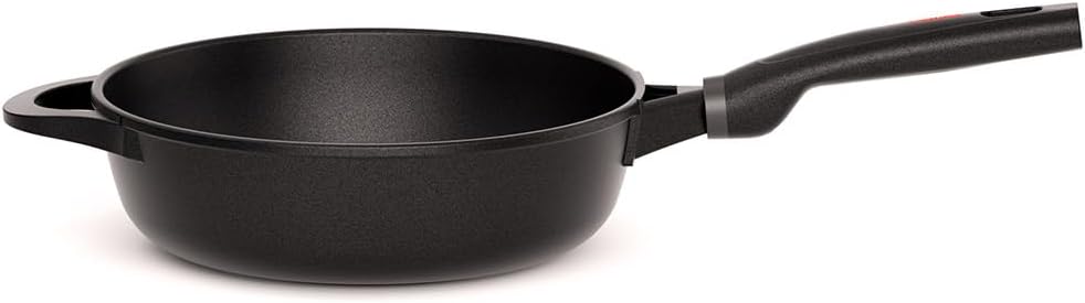 Valira tecnoform – Schmorpfanne, Schwarz 24 cm, 24 cm