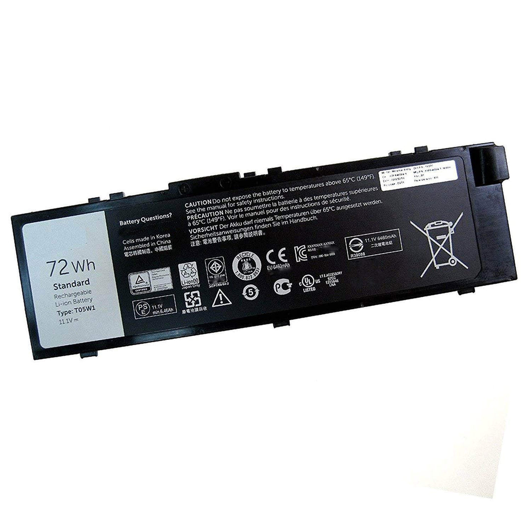 11.1V 72Wh T05W1 Laptop Battery Compatible with Dell Precision M7710 Series