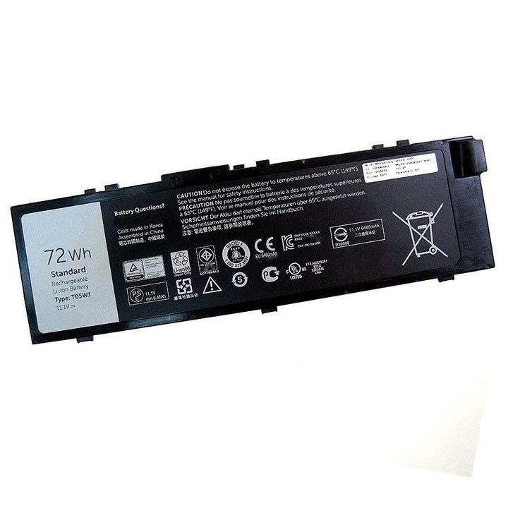 11.1V 72Wh T05W1 Laptop Battery Compatible with Dell Precision M7710 Series