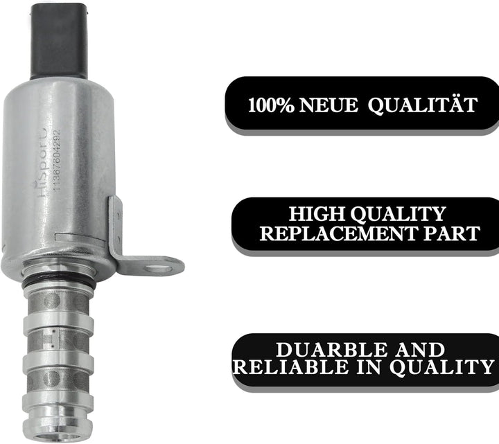 HISports Motor Nockenwellensteuerung Ölregelventil Solenoid VVT Kompatibel mit Mini Cooper 2002-2010