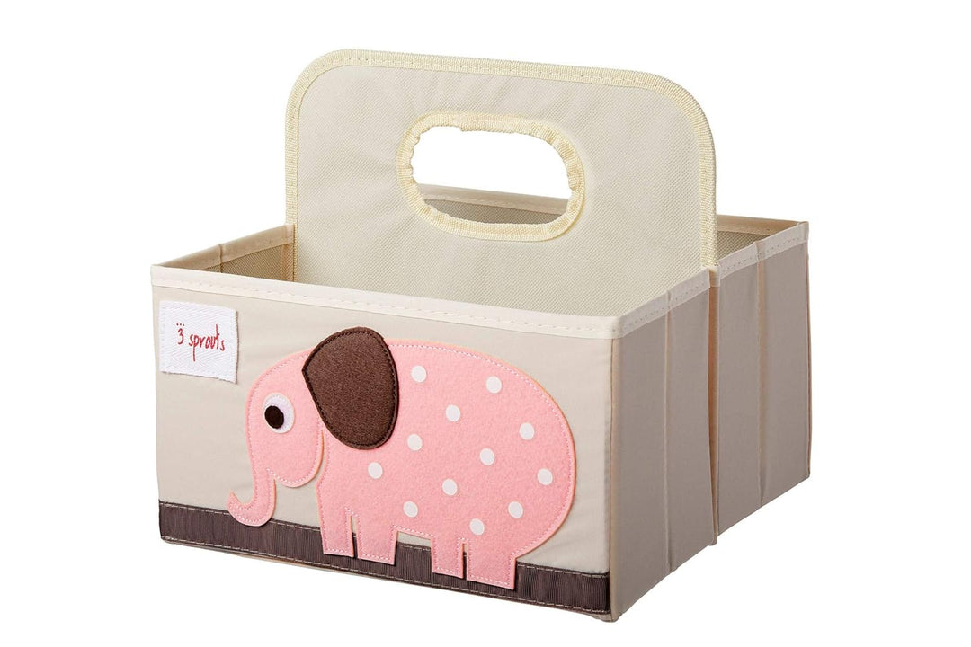 3 Sprouts - Wickeltasche Organizer - Baby Windel Caddy für Wickelutensilien - Wickelkorb & Wickelorg