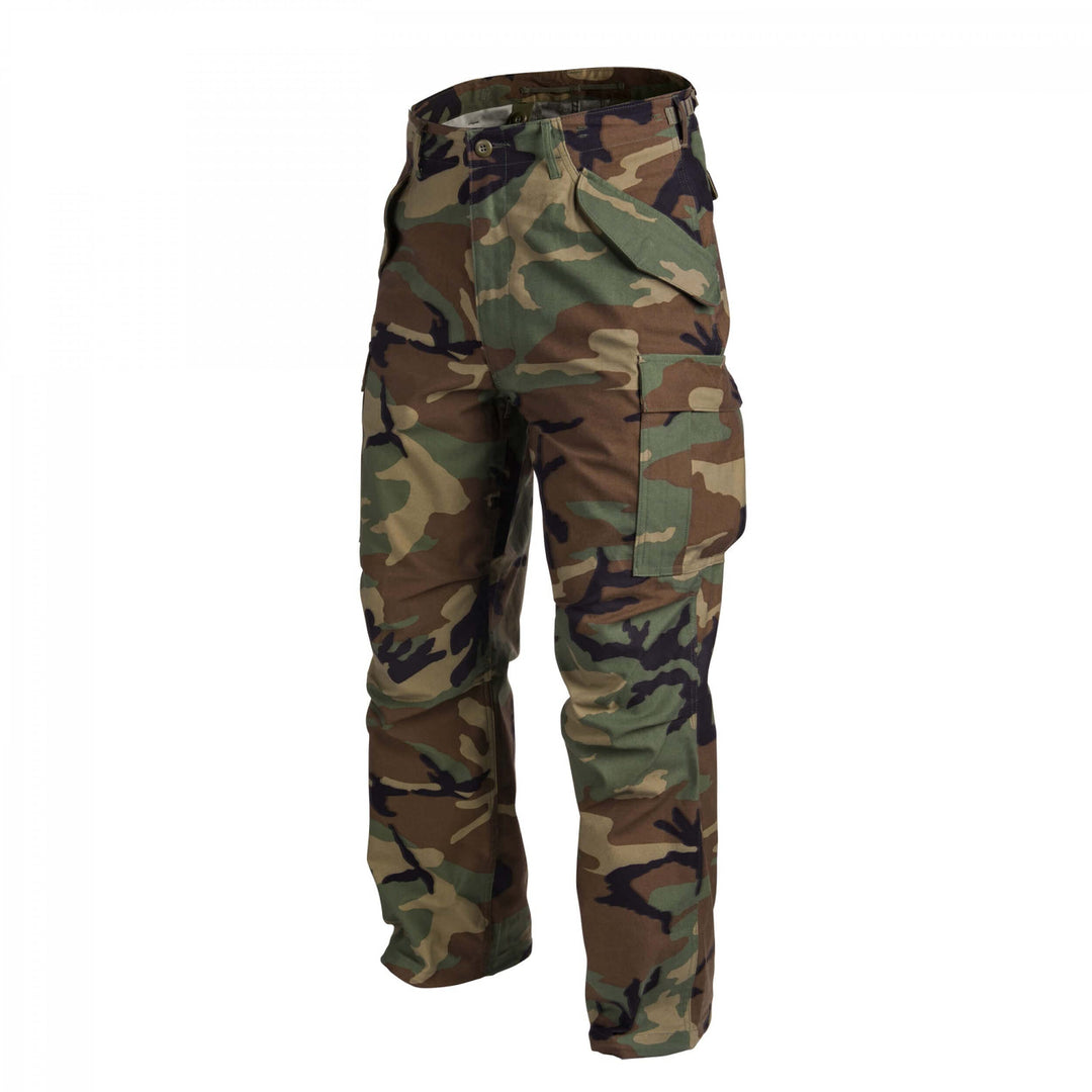 Helikon-Tex M65 Hose EDC Outdoor Militär Bundeswehr Army -NyCo Sateen- US Woodland
