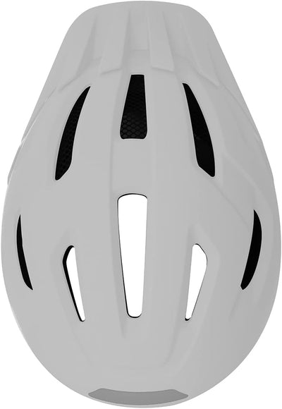 Bollé - Stance Cross, Bike Helmet, Urban Bike Helmet, Mountainbike Helmet, Visor Helmet Weiss M, Wei