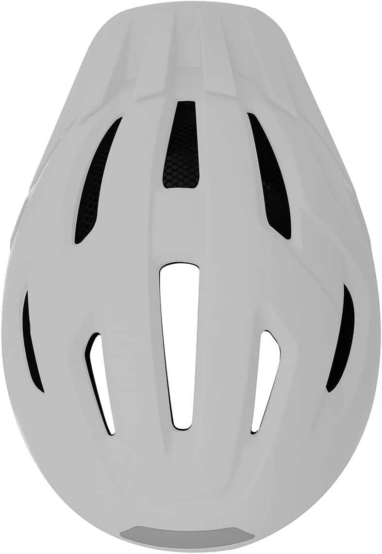 Bollé - Stance Cross, Bike Helmet, Urban Bike Helmet, Mountainbike Helmet, Visor Helmet Weiss M, Wei