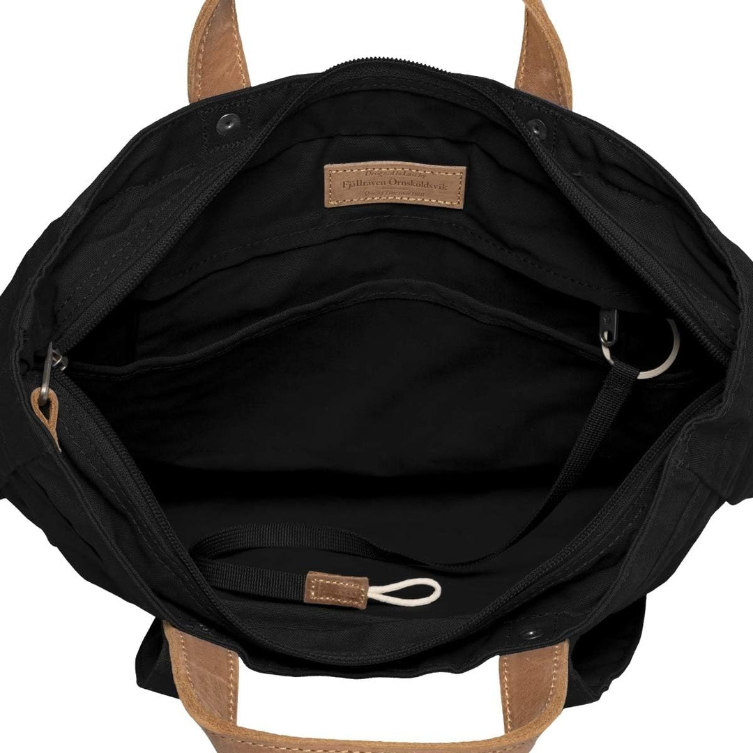 FJÄLLRÄVEN Unisex Erwachsene, Damen Umhängetasche Totepack No. 1 Black (24203-550) Single, Black (24