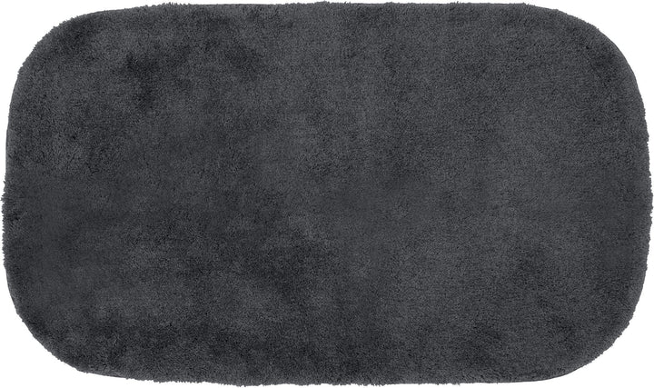 Erwin Müller Badematte, Badteppich Kefalonia rutschhemmend anthrazit Grösse 50x80 cm - für Fussboden
