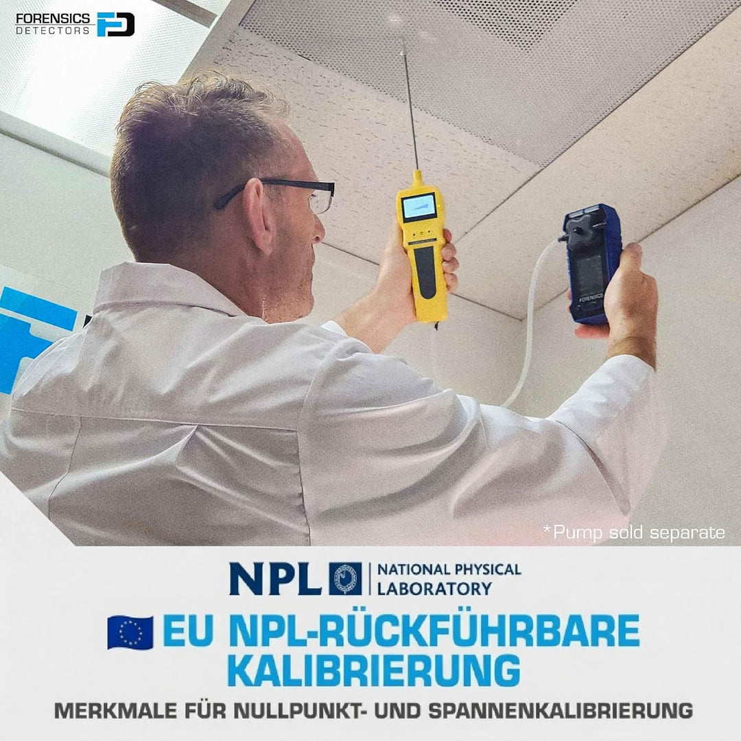 Multigasdetektor O2-, CO-, H2S- und Brennwertdetektion durch FORENSIK, USB-Aufladung, Farbbildschirm