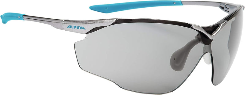 ALPINA SPLINTER SHIELD V - Selbsttönende, Bruchfeste & Beschlagfreie Sport- & Fahrradbrille Mit 100%