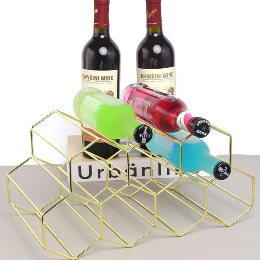Weinregal Metall Freistehender, Freistehender Weinflaschenhalte, Tisch Weinregal, Arbeitsplatte Wein