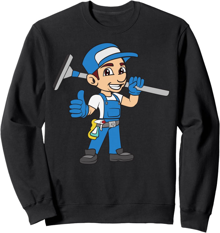 Beruf Gebäudereiniger Reinigungskraft Putzen Reinigen Lustig Sweatshirt