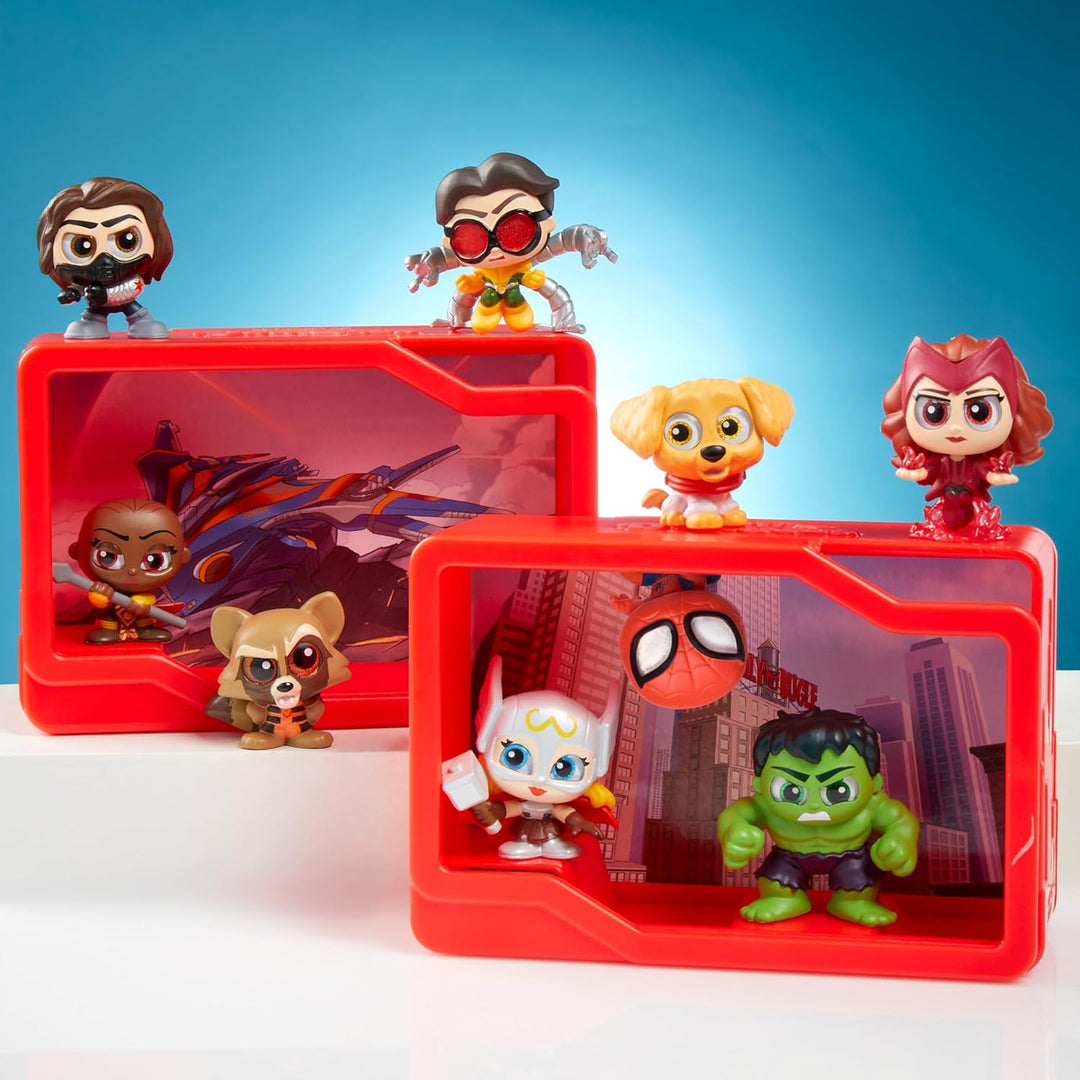 Just Play Marvel™ Doorables Action Peek, 3,8 cm grosse Sammelfiguren, inspiriert von Guardians of Th
