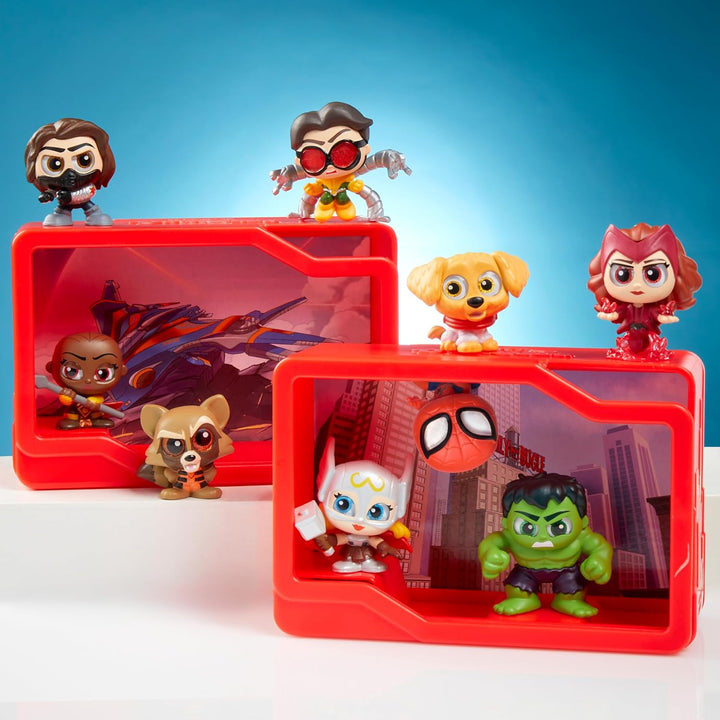 Just Play Marvel™ Doorables Action Peek, 3,8 cm grosse Sammelfiguren, inspiriert von Guardians of Th