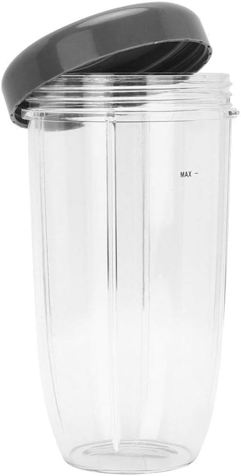 Fdit Nutri 18oz, 24oz, 32oz Ersatzteile, Ersatzbecher + Deckel Teilesatz für den Nutri 900W Mixer ME