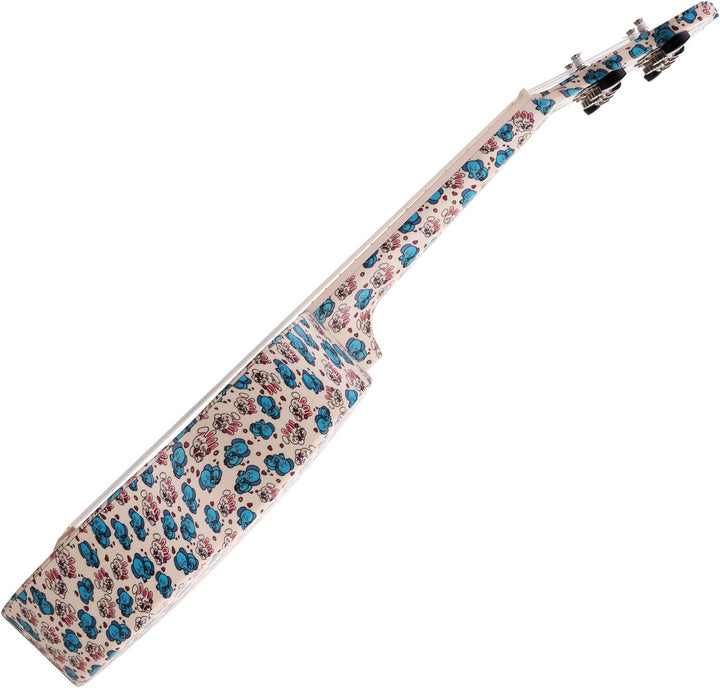 Classic Cantabile BeachBuddy "Sunny Zoo" Sopran Ukulele aus ABS Material (Uke, Hawaii Gitarre, PVC K