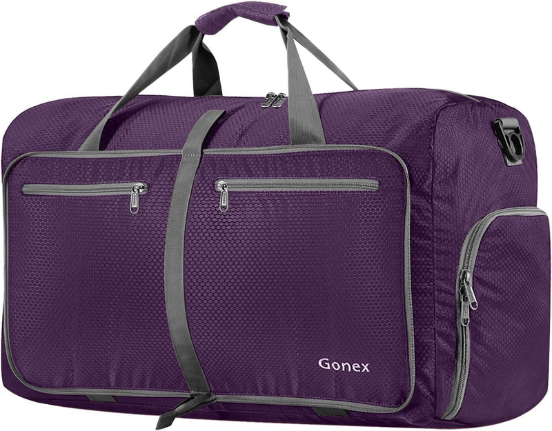 Gonex Faltbares Reisegepäck Leicht 40/60/80/100/150L Grosse Reisetasche Sporttasche für Reise Gym Ur