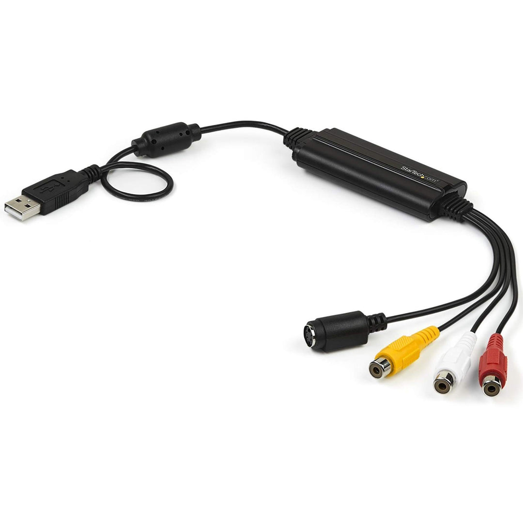 StarTech.com USB Video Grabber (USB 2.0 Video Adapter mit TWAIN Support, Analog auf Digital Konverte