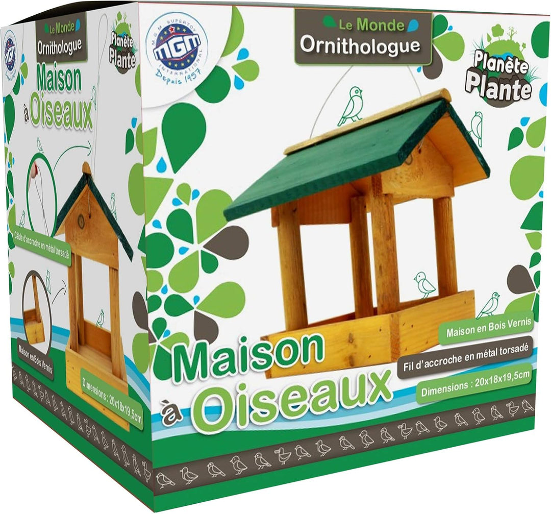 Vogelhaus - Entdeckungs- und Naturset - 170422 - Holz - Garten - Natur - Umwelt - Bildung - Erforsch