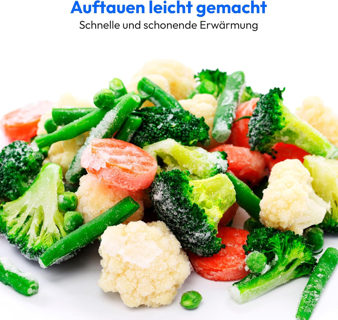 MEDION Mikrowelle (20 Liter, 700 Watt, klein kompakt und platzsparend, 5 Mikrowellenstufen, Auftaufu