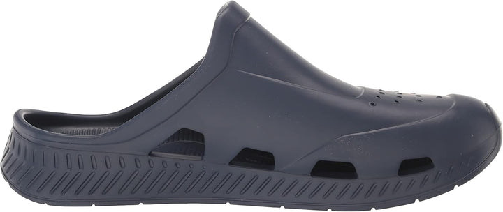 BOSS Herren Titanium-R Slid Gummierte Slipper mit Logo-Prägung Grösse 41 EU Stark Navy, 41 EU Stark