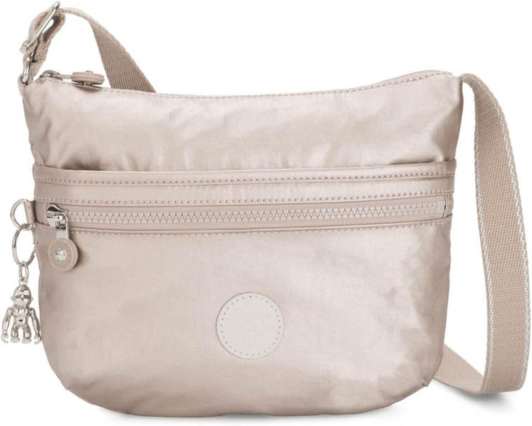 Kipling Damen Arto Tasche, Silber (Metallic Glow), 25x21x3 centimeters (B x H T) EU, Metallic Glow