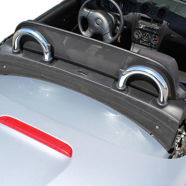 Aperta Windschott passend für Daihatsu Copen 100% Passgenau OEM Qualität Schwarz Windstop Windabweis