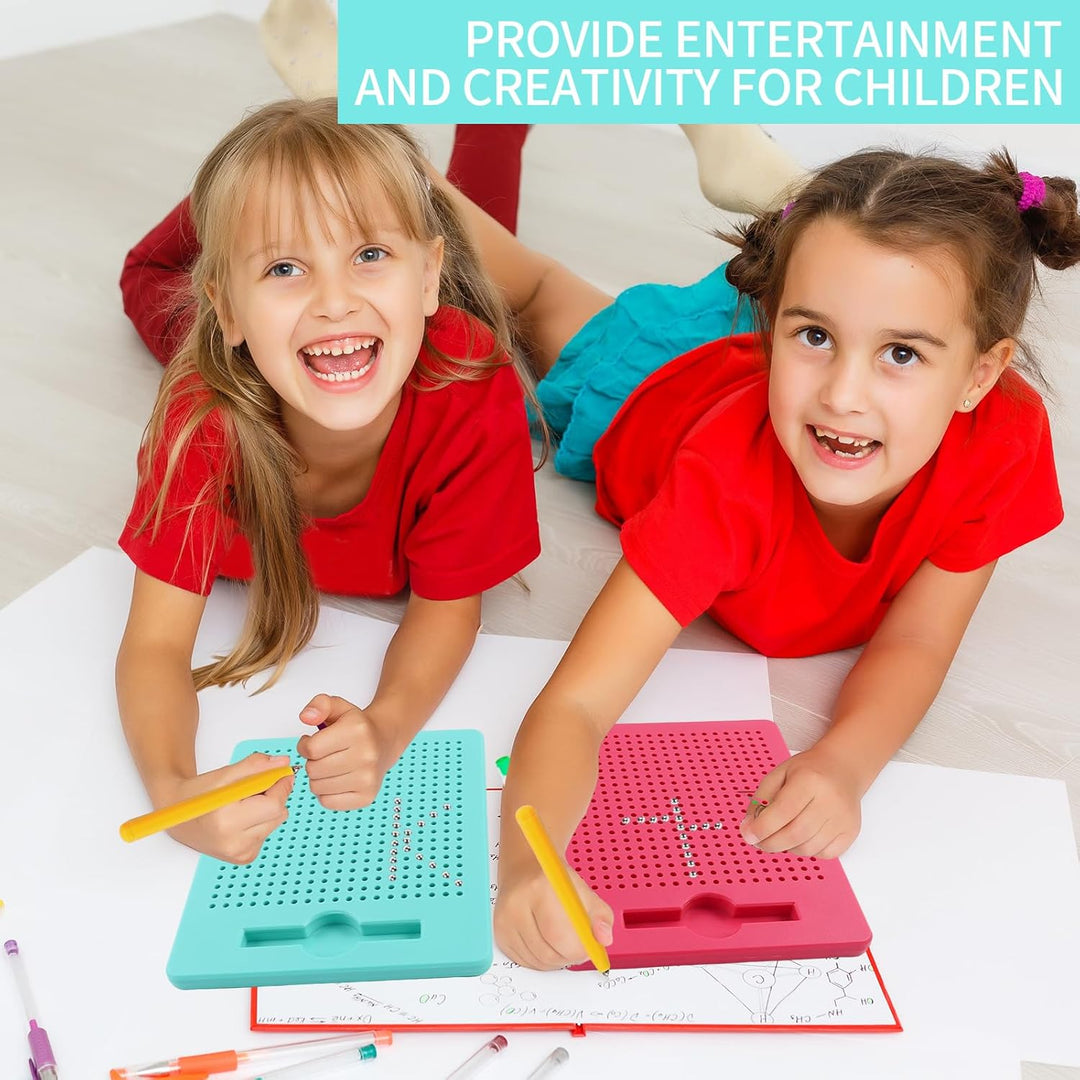 AIVORO 2 Stück Kinder Magnetische Zeichenbretter: Kinderdas Magische Magnetspiel - Kleines Magnetisc