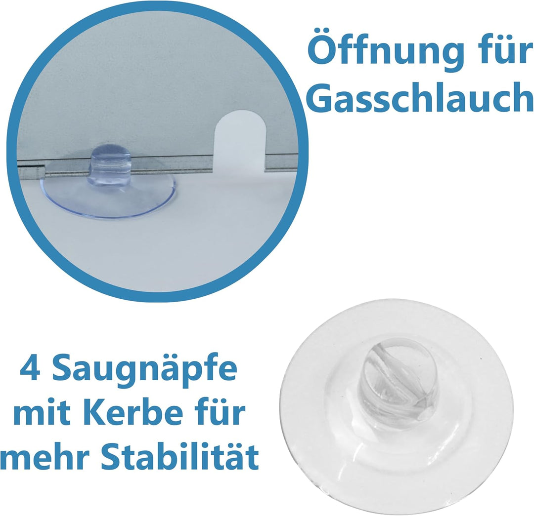 Universal Windschutz für Campingkocher Stahl verstellbar 38-70cm Aufbewahrungstasche passend für 1-2