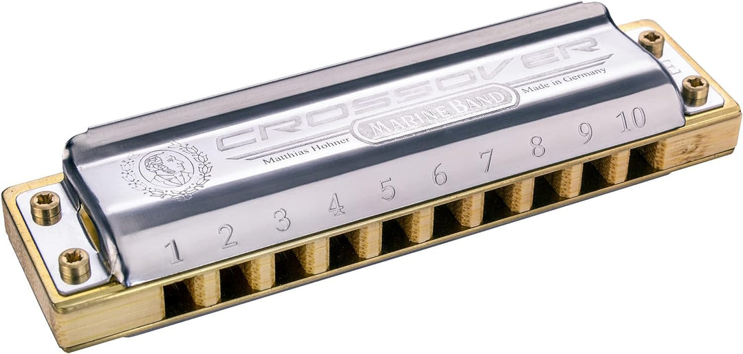 Hohner M2009016X Marine Band Crossover C Mundharmonika Single, Single