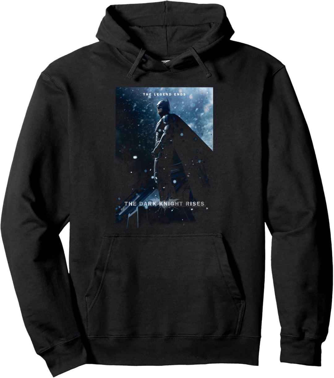 Batman Dark Knight Rises Batman Poster Pullover Hoodie