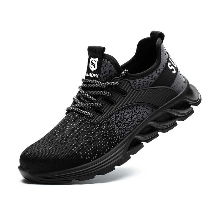 SUADEX Sicherheitsschuhe Arbeitsschuhe Herren Damen Leicht Stahlkappenschuhe Atmungsaktiv mit Stahlk