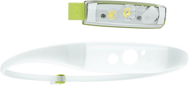 Knog Unisex – Erwachsene Quokka Run 150 Stirnlampe, Transparent,Grün, Einheitsgrösse, Transparent,gr