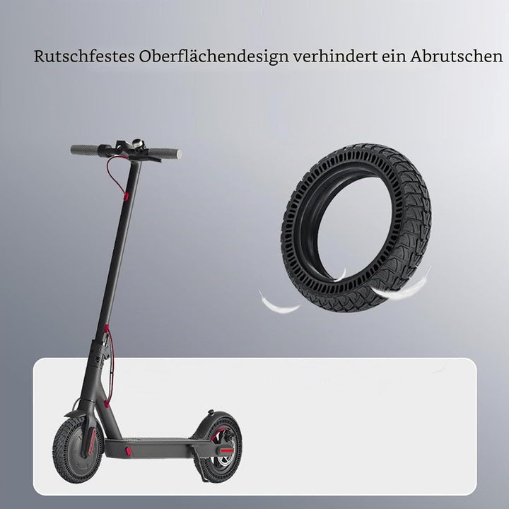 Tyenaza Solid Reifen, 9 X 2,25 Zoll Elektroroller Reifen E Scooter Ersatzräder Tyres mit Montagewerk