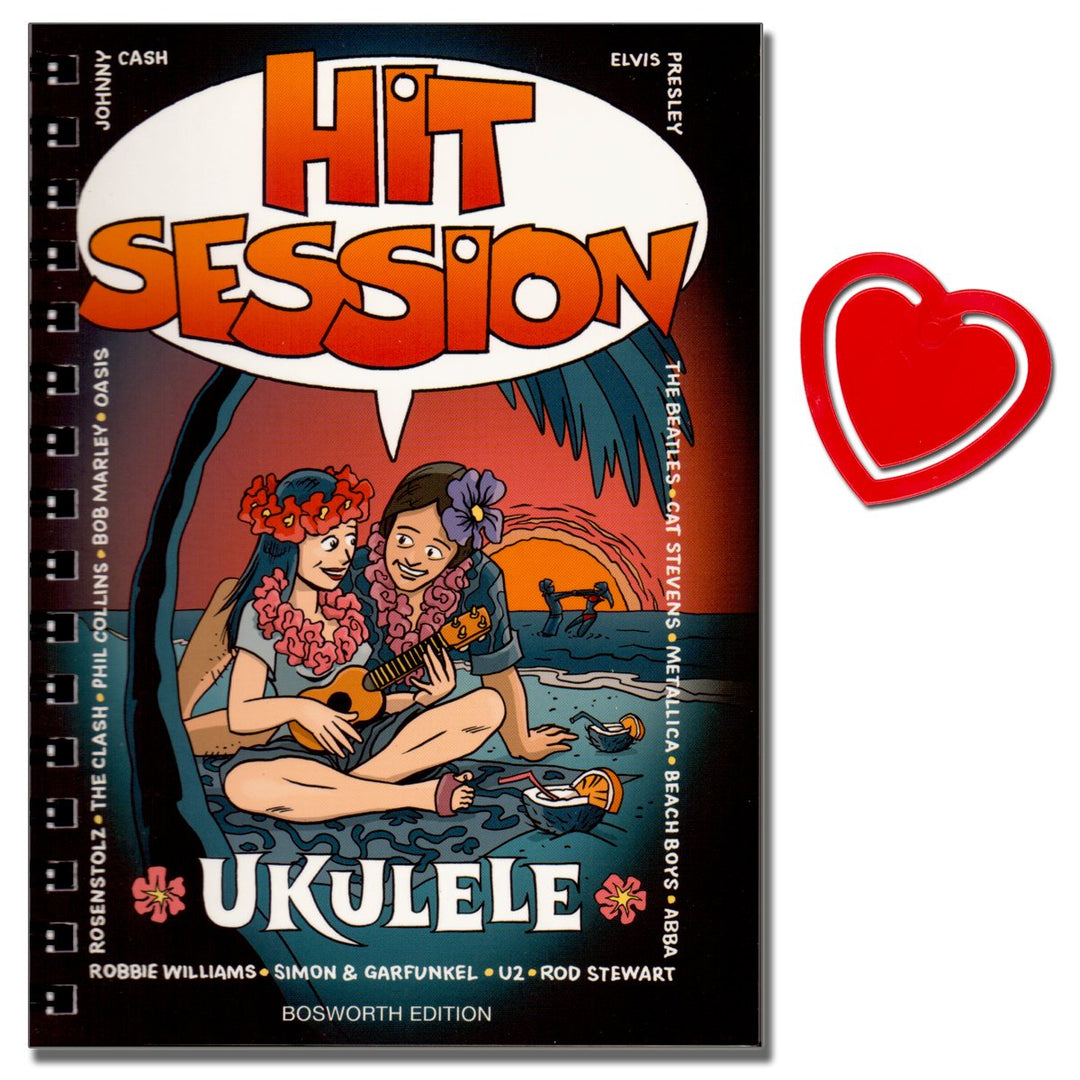 Hit Session Ukulele - Songbooks - 100 Songs für Ukulele - Alle Songs als Text mit Akkord- symbolen u