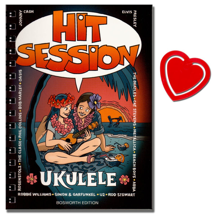 Hit Session Ukulele - Songbooks - 100 Songs für Ukulele - Alle Songs als Text mit Akkord- symbolen u