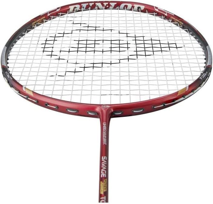 Dunlop Badmintonracket Nanoblade Savage Woven Lite, Badmintonschläger für Fortgeschrittene Woven Tou