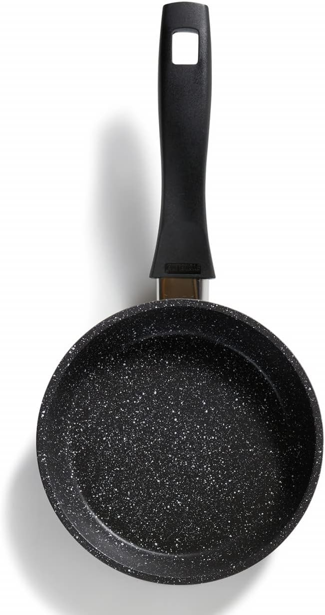 STONELINE® Bratpfanne 16 cm, auch für öl-und fettfreies Braten, kratzfeste Antihaftbeschichtung mit