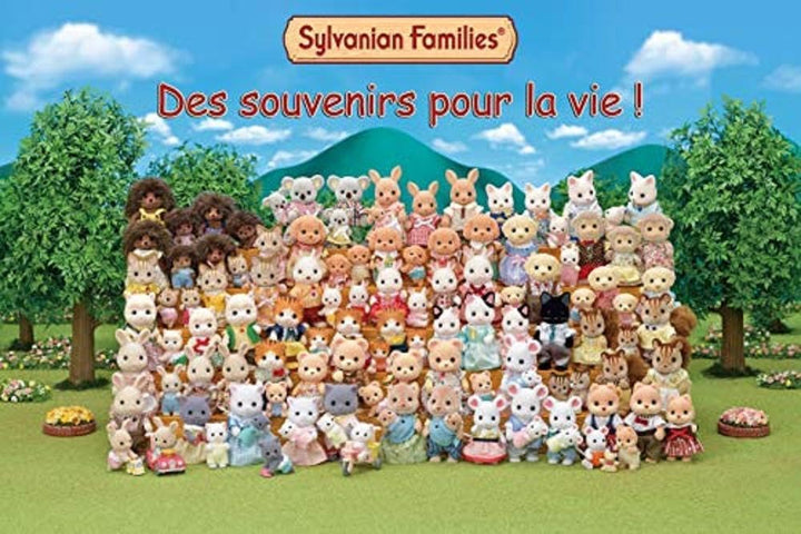 Sylvanian Families 5015 Schokoladenhasen Bruder mit Waschraum - Puppenhaus Spielset, Mehrfarben