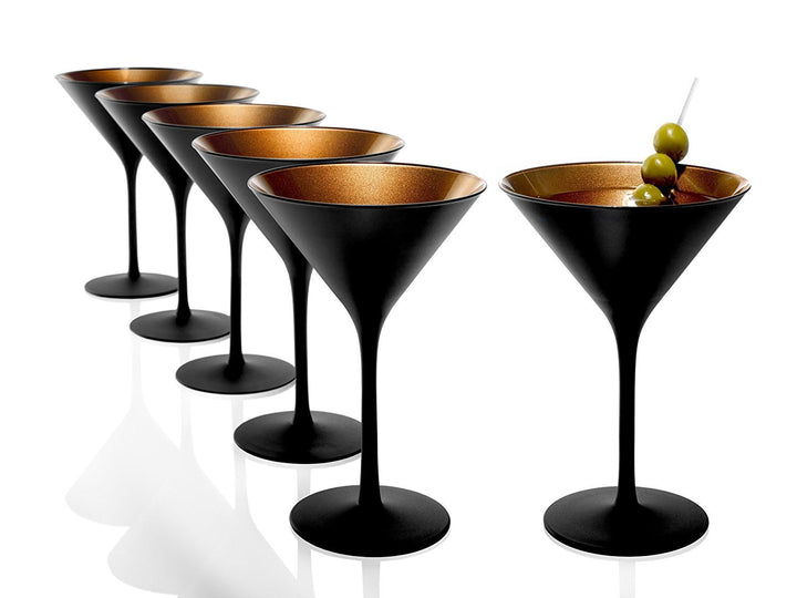 Stölzle Lausitz 1400025EL098 ELEMENTS Cocktailschale, Glas, 240 milliliters(6er pack) 6 Stück (1er P