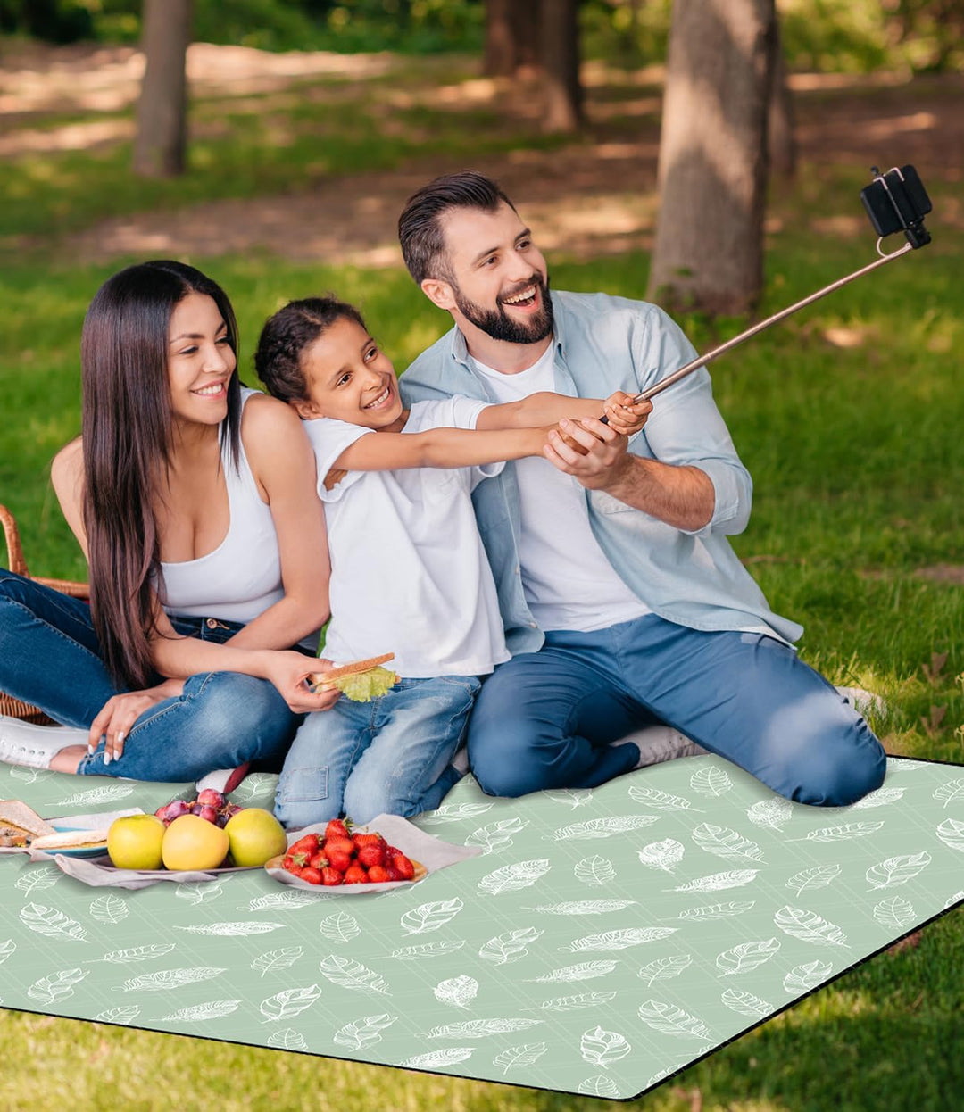 Picknickdecke wasserdicht waschbar, Stranddecke Sandfrei XXL Campingdecke Strandmatte isoliert mit w
