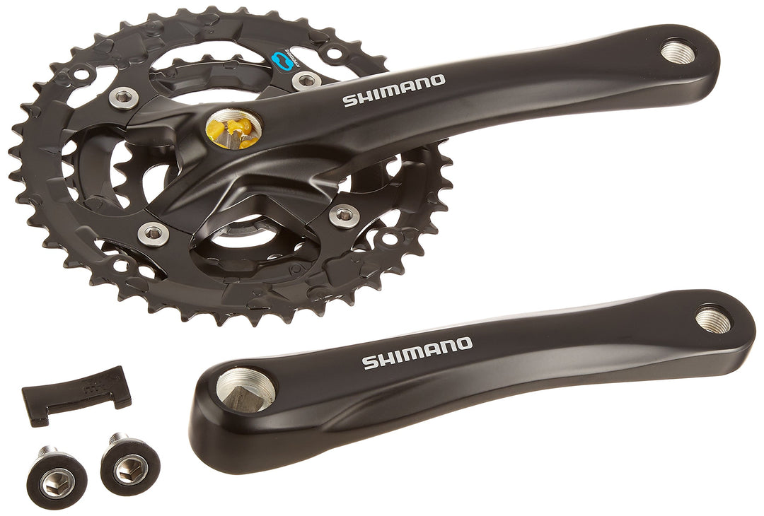 SHIMANO M361 Kurbelgarnitur Acera (schwarz, 175-mm 42/32/22t 7/8 Speed)