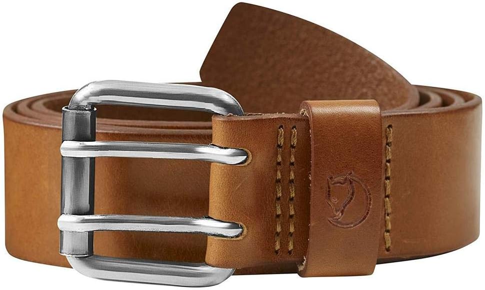 Fjällräven Unisex Singi Two-pin Gürtel (1er Pack) 110 Braun (Leather Cognac), 110 Braun (Leather Cog