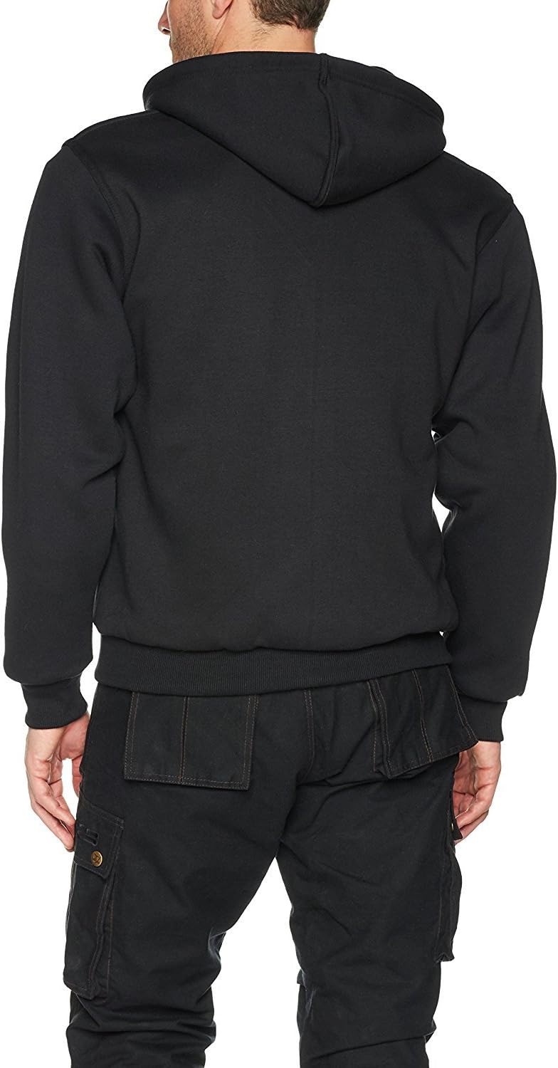 Pullover/Hoody voor motorrijders - 100% Kevlar - Beschermers Zwart - XL