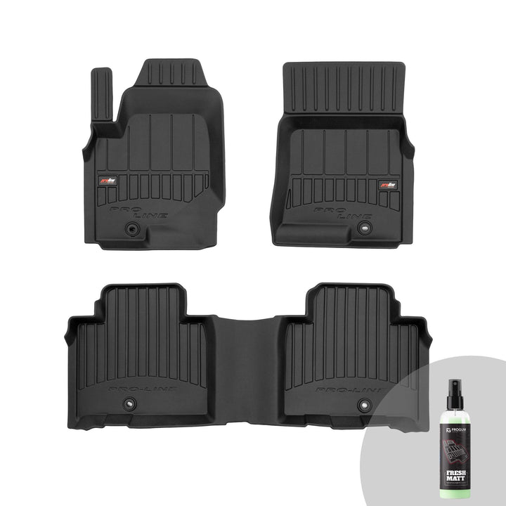 FROGUM ProLine 3D Gummimatten Exklusiven Auto Fussmatten Autofussmatten für SsangYong Rexton IV ab 2