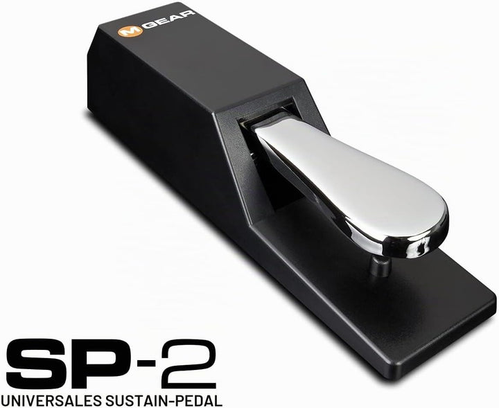 AKAI Professional Midi Controller + Sustain Pedal Bundle - MPK Mini MK3 Black USB-MIDI-Keyboard Cont
